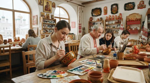 Où apprendre les techniques de peinture traditionnelle en Russie : écoles et ateliers ?