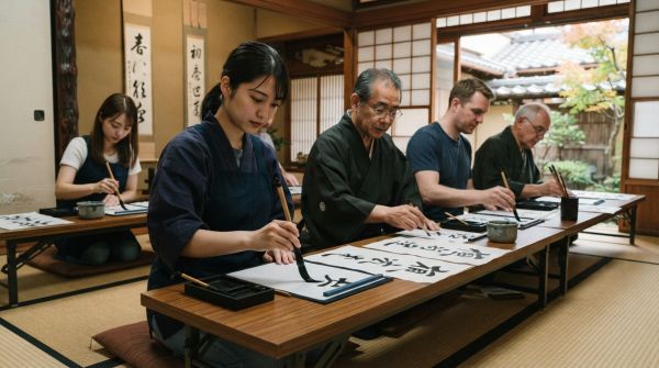 Où trouver des ateliers de calligraphie japonaise à Tokyo?